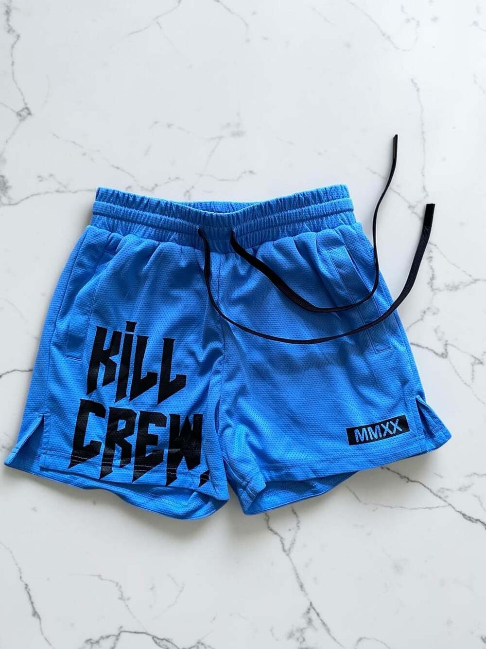 Kill Crew MUAY THAI SHORTS (MID THIGH CUT)